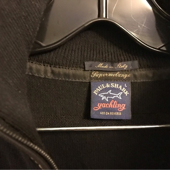 Paul&Shark Virgin Wool Full Zip Sweater - Picture 2 of 10